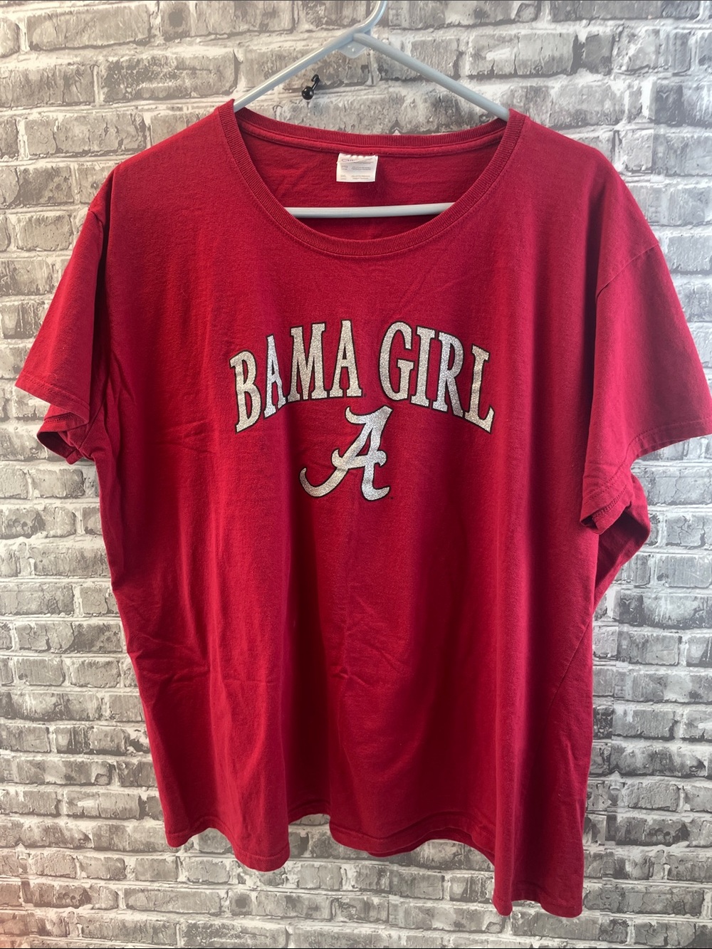 Alabama Crimson Red Short Sleeve‎ Tee